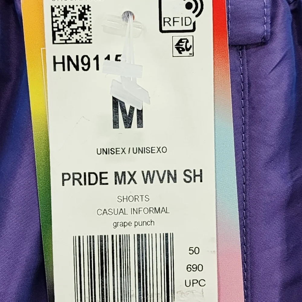 Nao Serati x Reebok Women's Woven Shorts Grape Punch Sz M